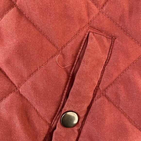 Laura‎ Scott Full Zip Quilted Puffer Vest With Pockets Women's M Outdoor Classic - Picture 11 of 11